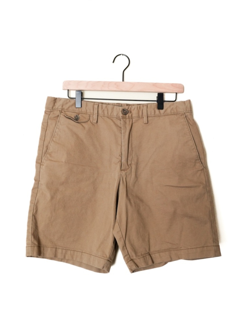 Banana Republic 9" Lived in Short Acorn Khaki Brown Shorts